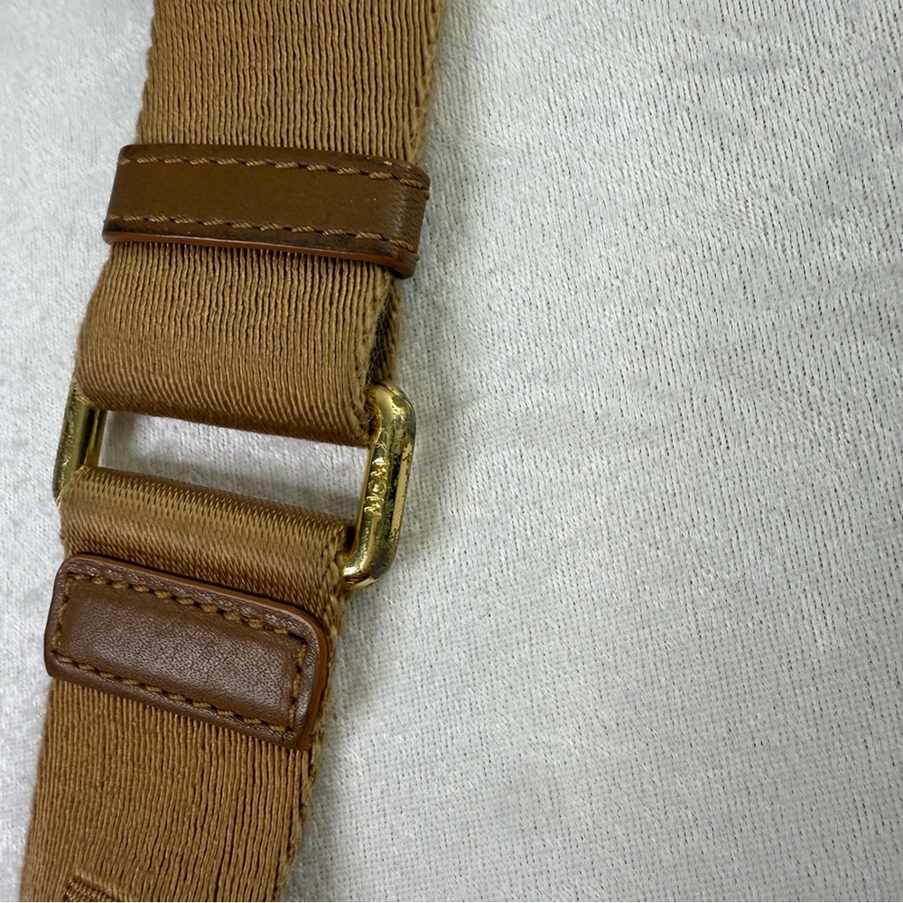 Used MCM Brown visettos Crossbody Bag with Logo Pattern see other pictures - Picture 5 of 16